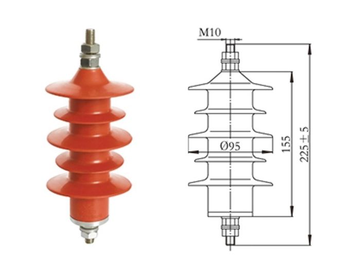Розрядник перенапруг конденсаторного типу  3-10 kV