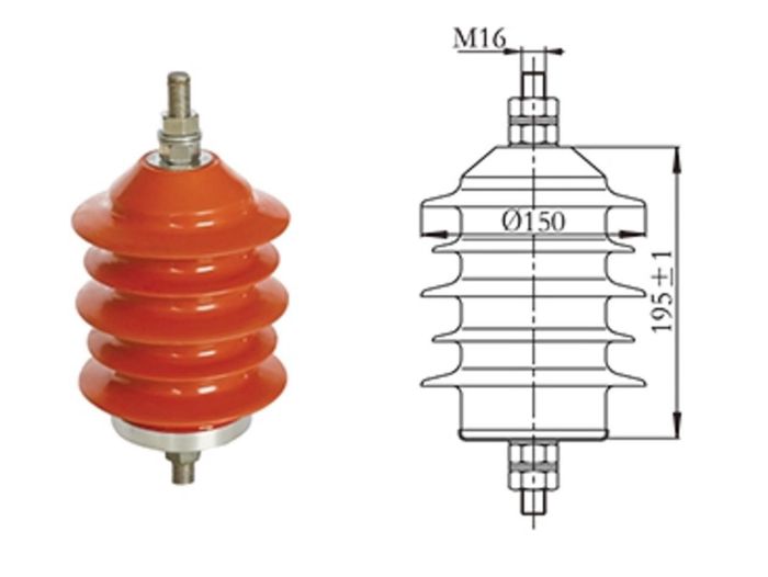 Розрядник перенапруг конденсаторного типу  3-20 kV