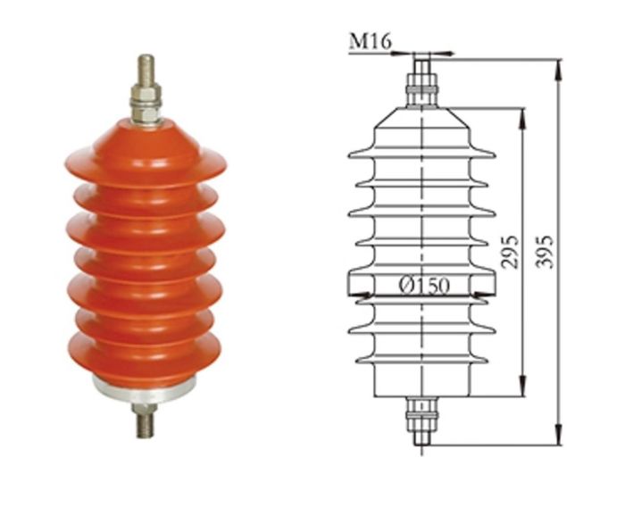 Розрядник перенапруг конденсаторного типу  3-20 kV