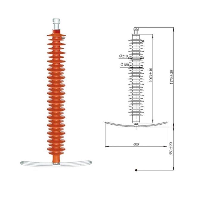 Розрядник підвісний з послідовним розривом 110 kV