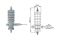 Розрядник перенапруг порцеляновий втулковий 10 kV