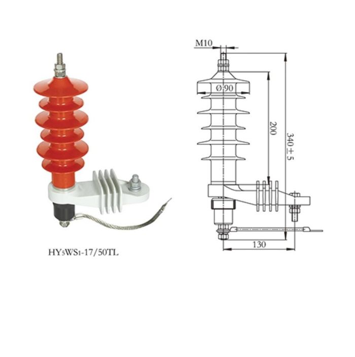 Розрядники перенапруг розподільчого типу 10 kV