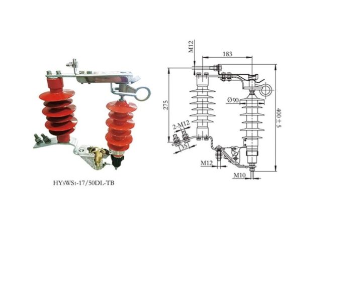 Розрядники перенапруг розподільчого типу 10 kV