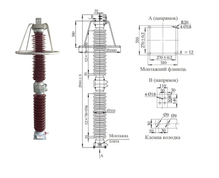 Розрядники перенапруг інші
