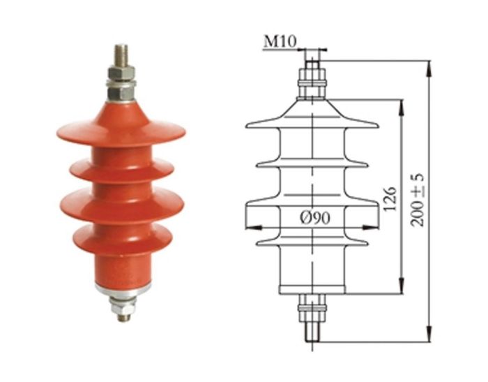 Розрядник перенапруг конденсаторного типу  3-10 kV