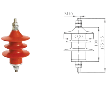 HY5WS1-5/15 Розрядник перенапруг розподільчого типу 3-6 kV